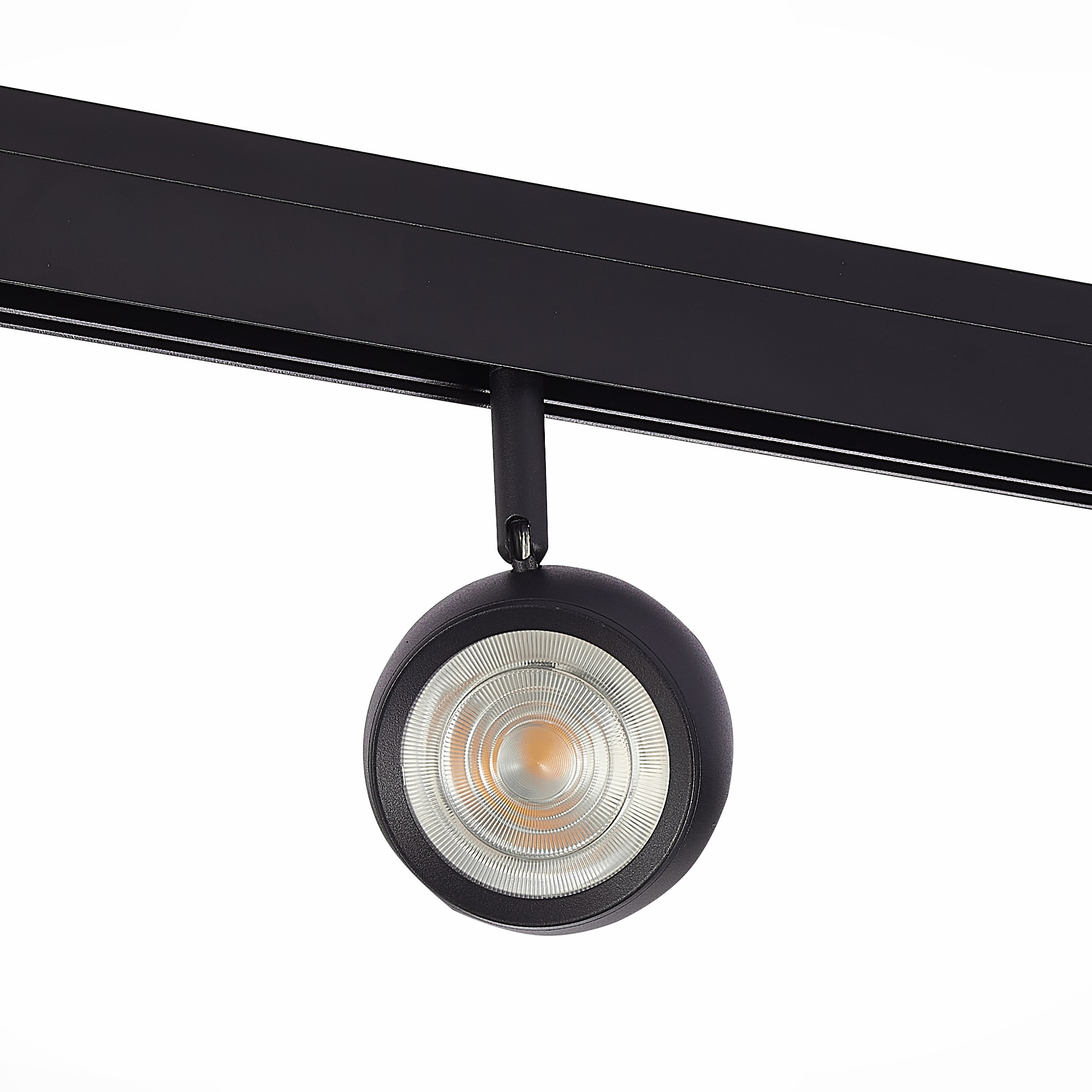 ST355.446.10 Магнитный трековый светильник Черный LED 1*10W 4000K 470Lm Ra>80 36° IP20 L120xW50xH176 СКАЙЛАЙН 48V