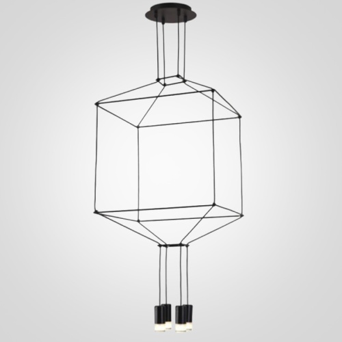 Подвесной светильник Via Wireflow polyhedral 0311 Pendan Light 84527-22