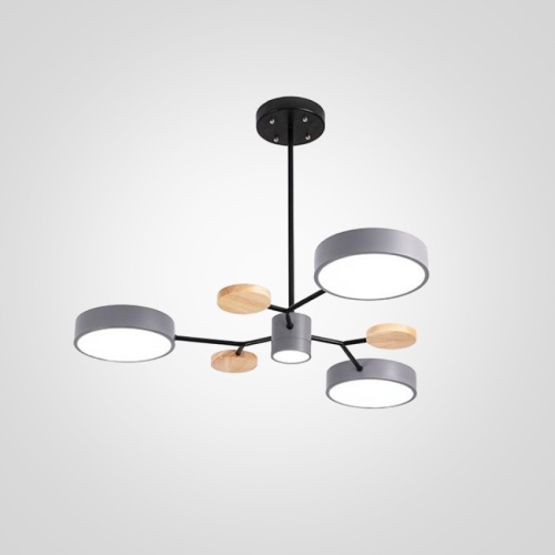 Люстра на штанге MEADE 4 lamps Grey 151685-26