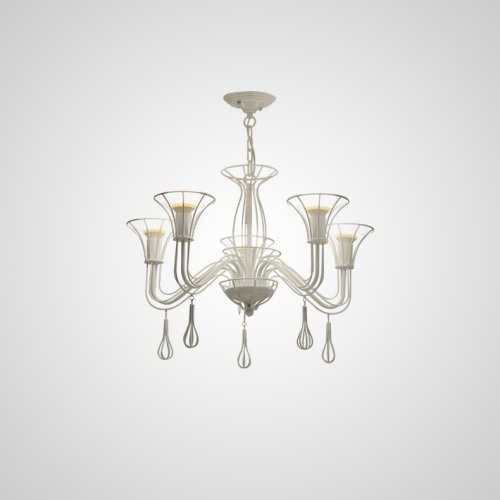 Подвесная люстра CAST 5 White 101410-26