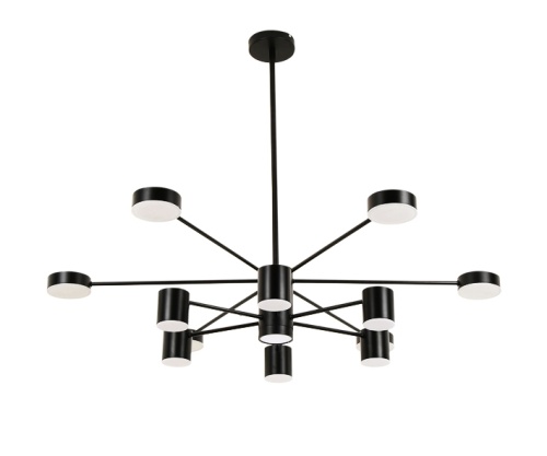 Люстра Kink Light димм.Мекли черный Led 180W 07649-13D,19