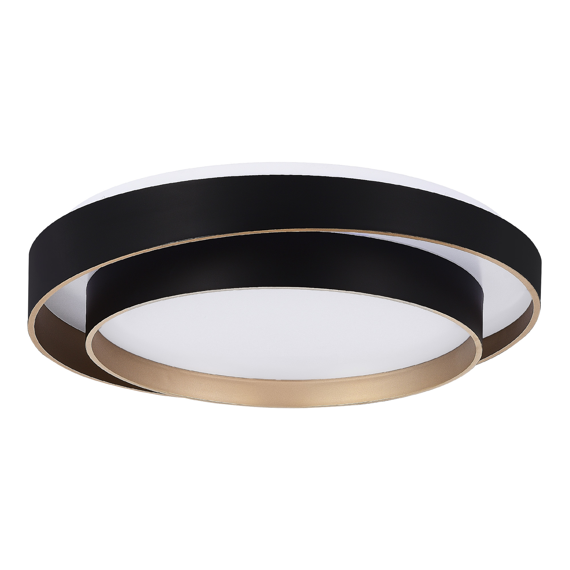 SLE6009-402-01 Светильник потолочный Черный/Белый LED 1*50W 3000K/4000K/6000K КРОСБИ