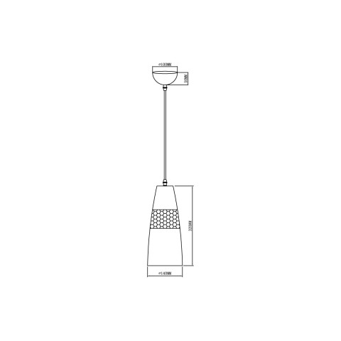 Подвесной светильник Vele Luce Lucky VL5393P21