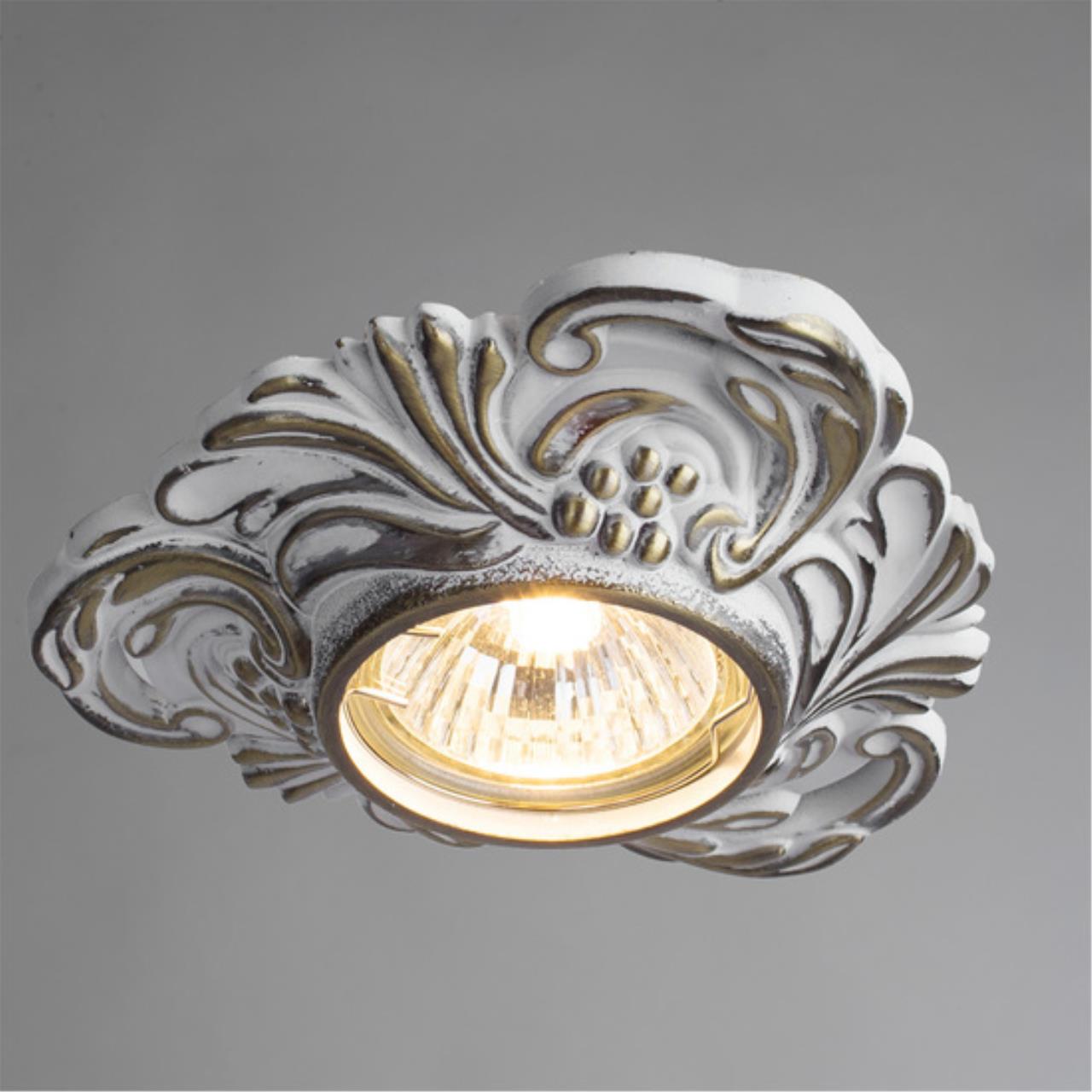 Точечный встраиваемый светильник Arte lamp A5285PL-1WG СВЕТИЛЬНИК ПОТОЛОЧНЫЙ