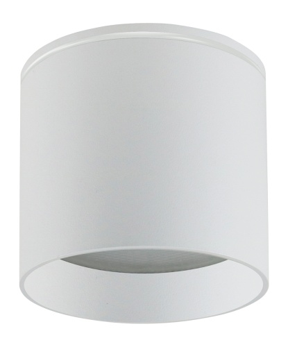 Светильник потолочный_F HL363 12W, 230V, GX53, IP44, белый