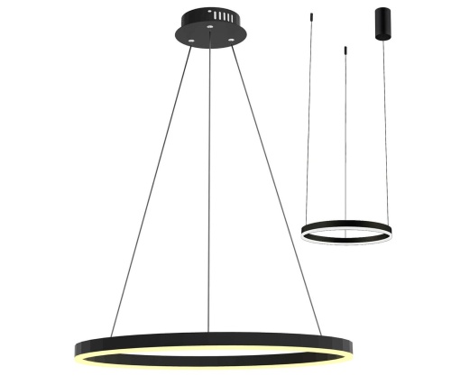 Подвес Kink Light Тор черный d40 08212,19A(4000K)