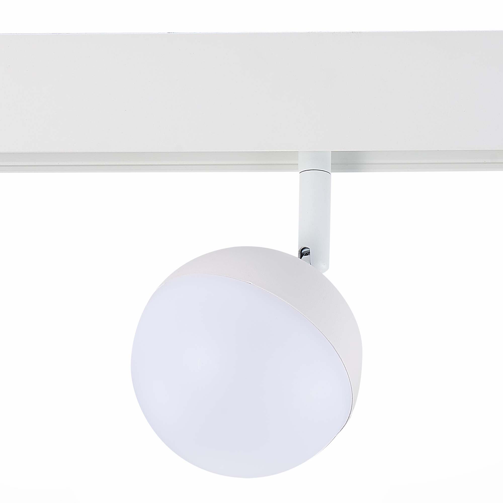 ST358.536.07 Магнитный трековый светильник Белый LED 1*7W 3000K 520Lm Ra>80 120° IP20 L120xW90xH192 СКАЙЛАЙН 48V