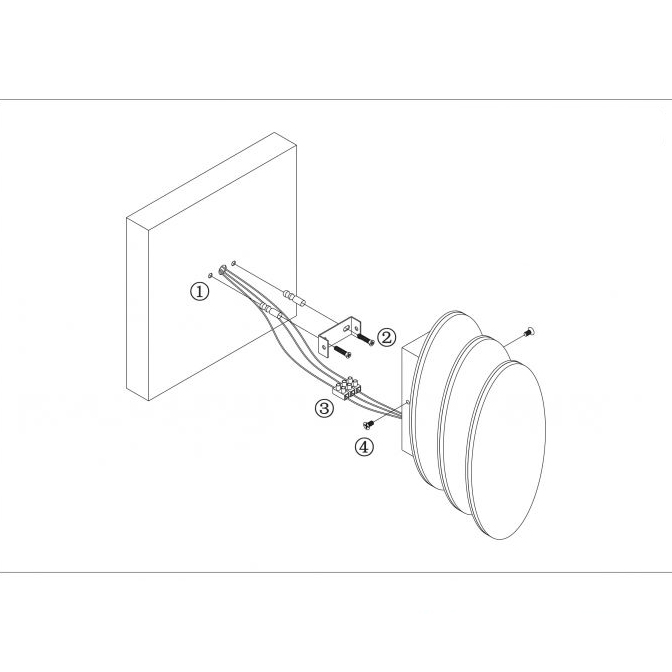 Светодиодное бра WattMe Elips 59366-04