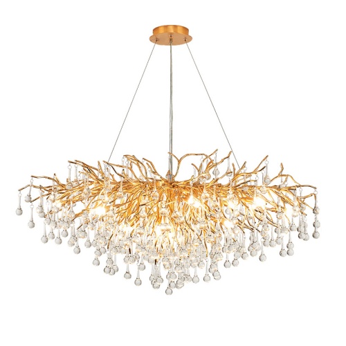 Подвесная люстра Droplet Chandelier oval L120 213698-22
