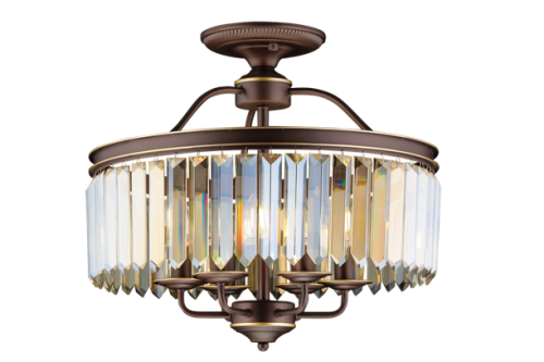 8615/6C CFG+GD+CGN (1) Люстра Veneto Luce_SS