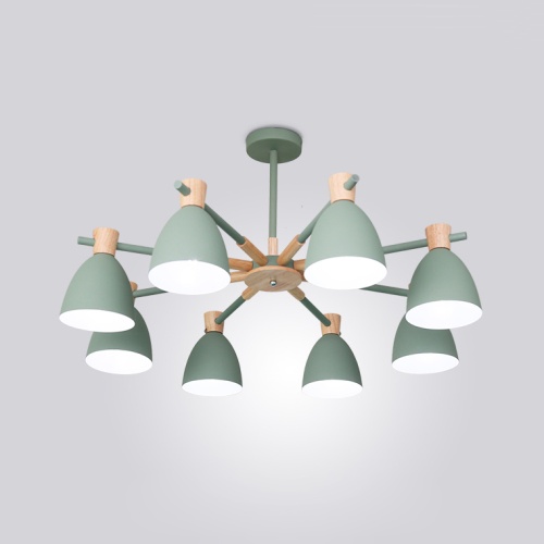 Потолочная люстра FOLKE 8 Green 178027-26