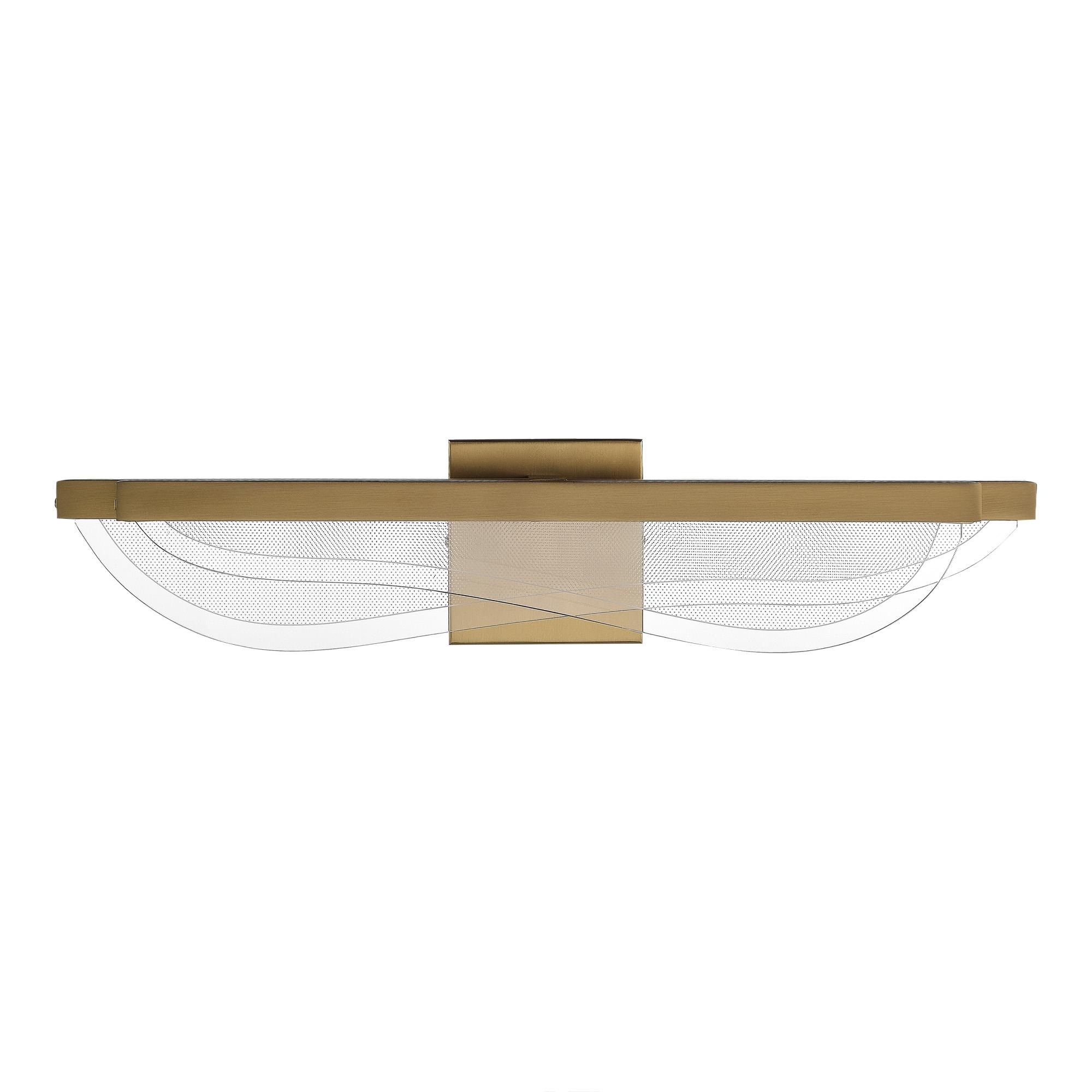 SL6509.201.01 Светильник настенный ST-Luce Золотистый/Прозрачный LED 1*18W 4000K ФЕЗАЛЕ