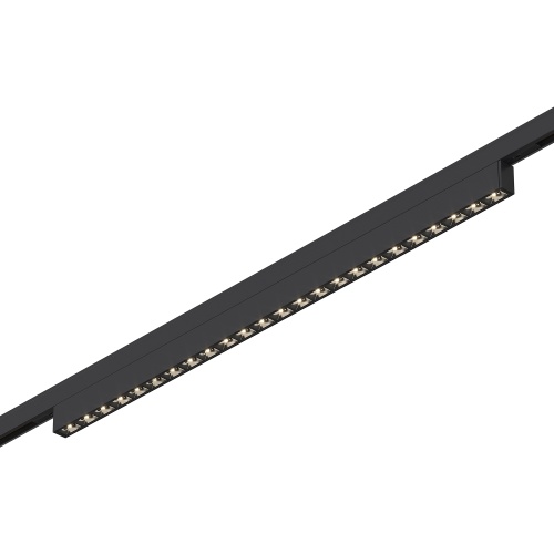 ST666.446.20 Магнитный трековый светильник Черный LED 1*20W 4000K 1 060Lm Ra>90  IP20 L387xW10xH18 2 СУПЕР5
