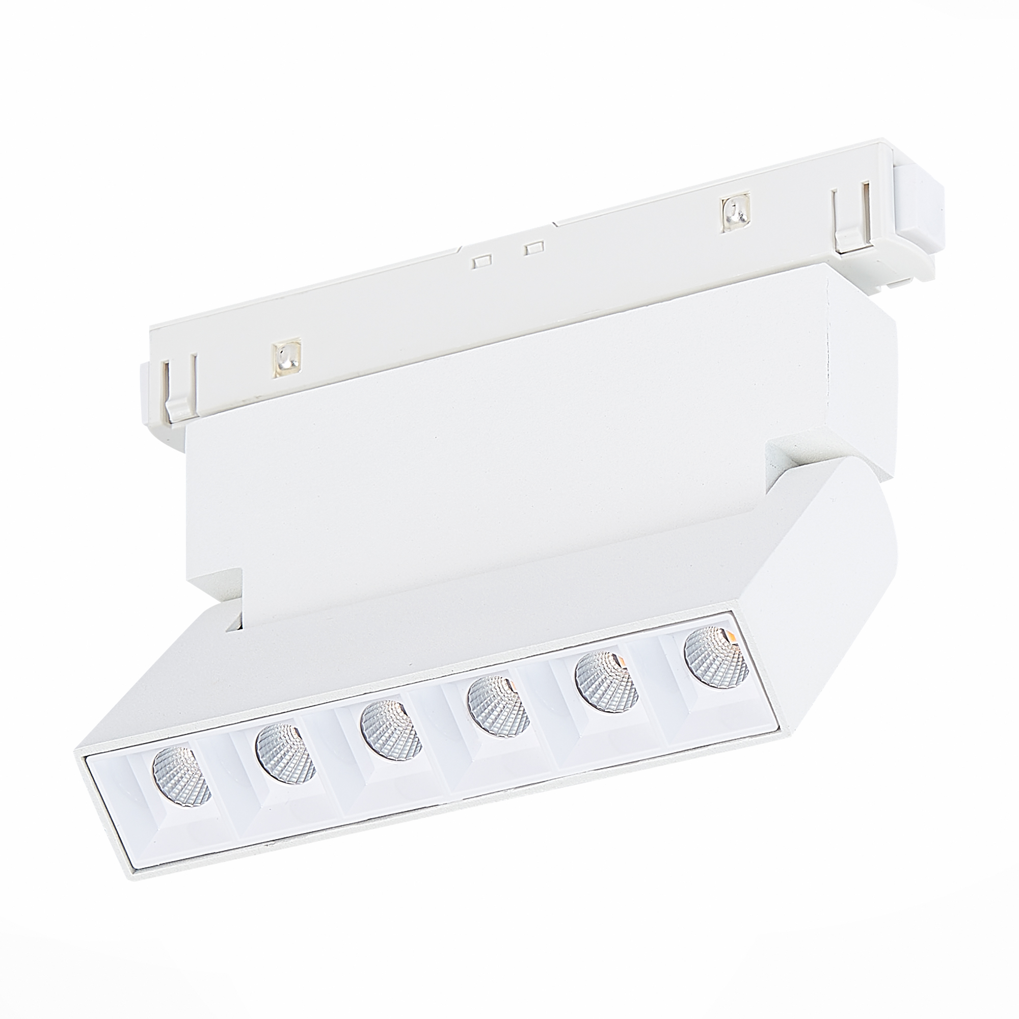 ST364.536.06 Магнитный трековый светильник белый LED 1*6W 3000K 532Lm Ra>80 36° IP20 L120xW22xH108 4 СКАЙЛАЙН 48V