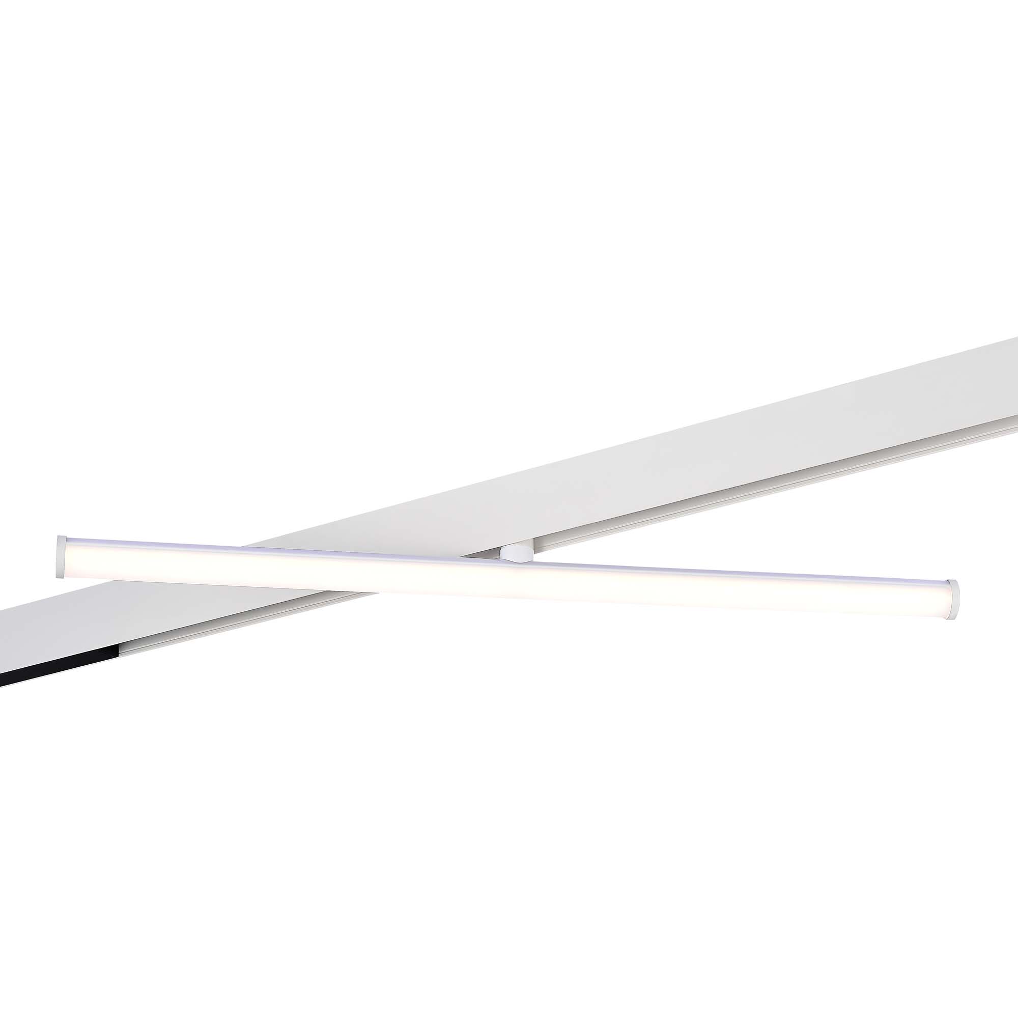 ST803.546.10 Магнитный трековый светильник Белый LED 1*10W 4000K 1 200Lm Ra>90 120° IP20 L604xW28xH8 СКАЙЛАЙН 48V