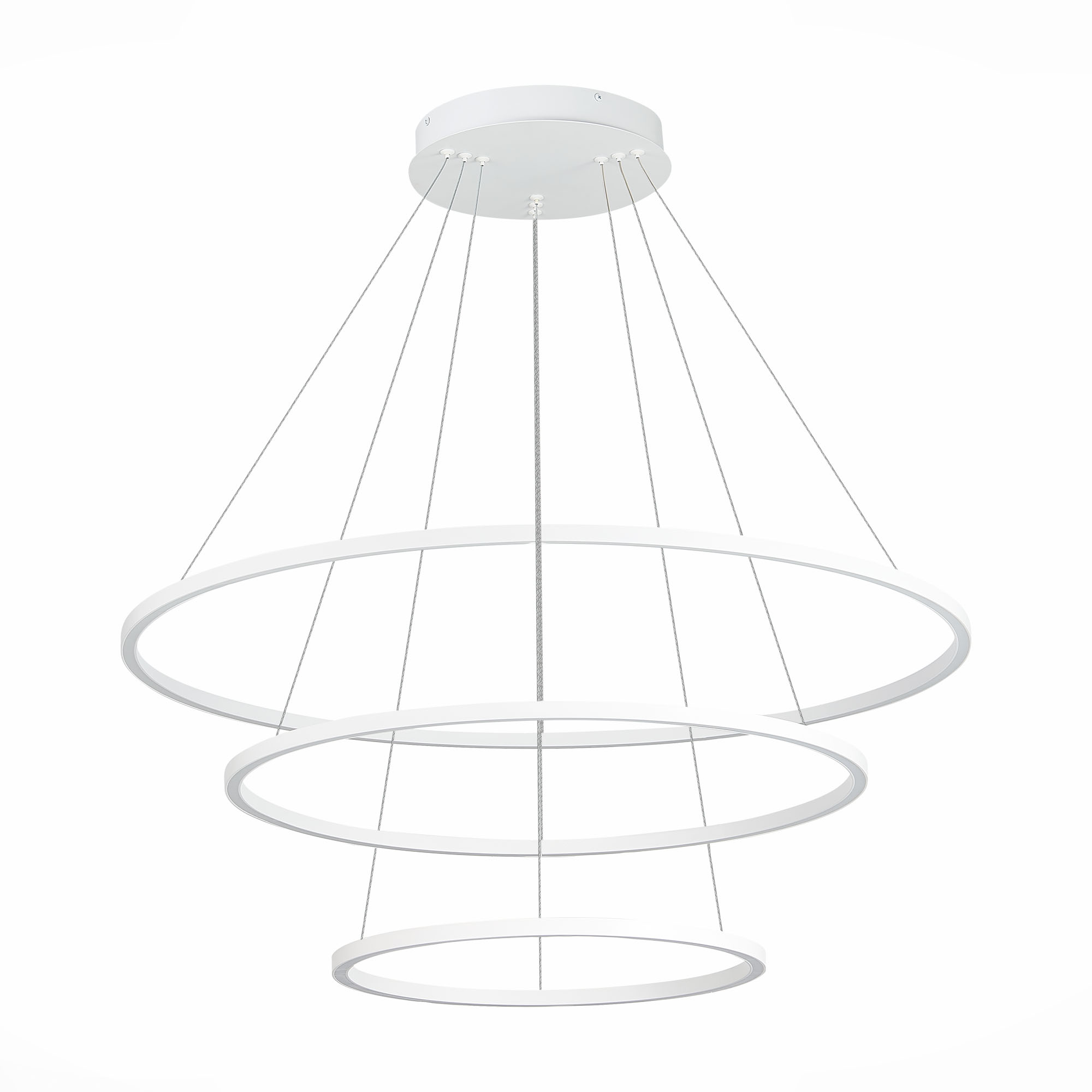 ST605.503.114 Cветильник подвесной SMART ST-Luce Белый/Белый LED 1*114W 2800-6500K ST605