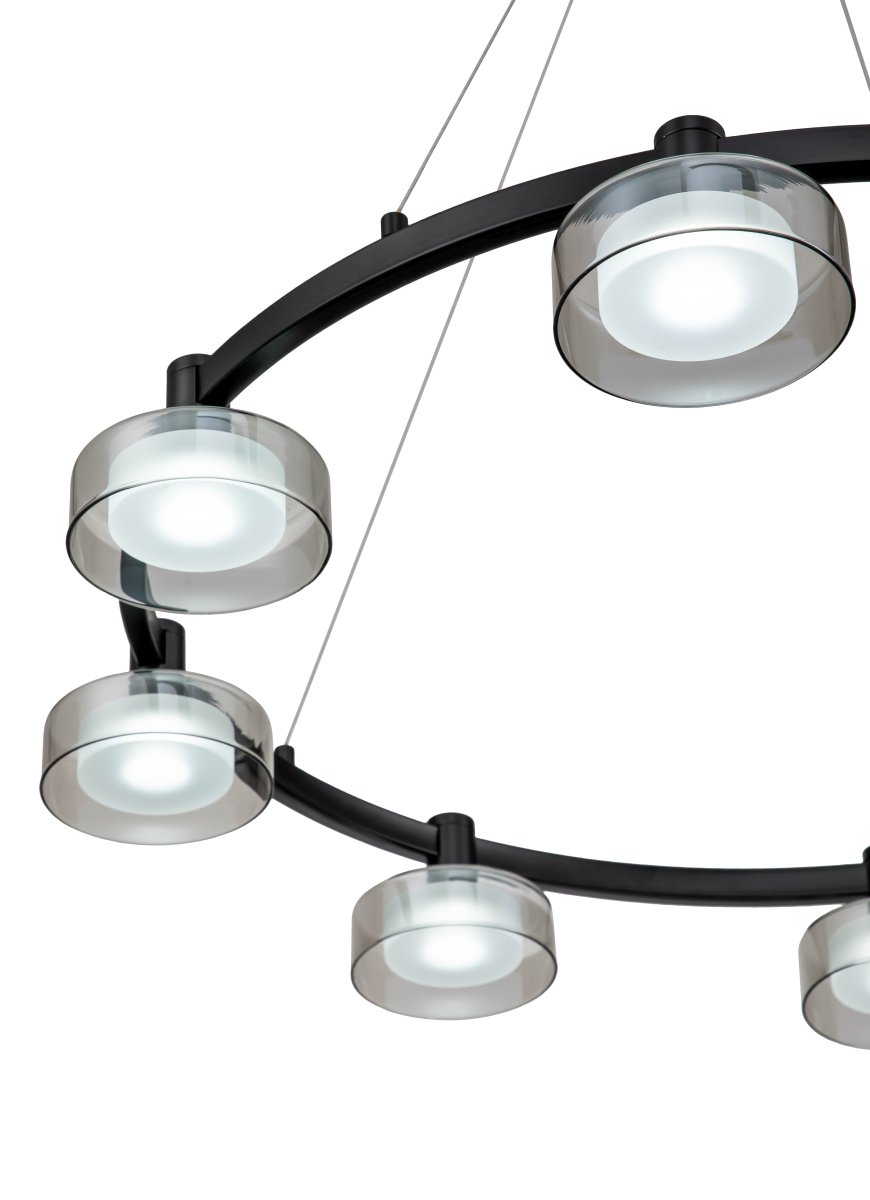 Люстра подвесная Stilfort 4009/02/08P серия Gloze / Глоз