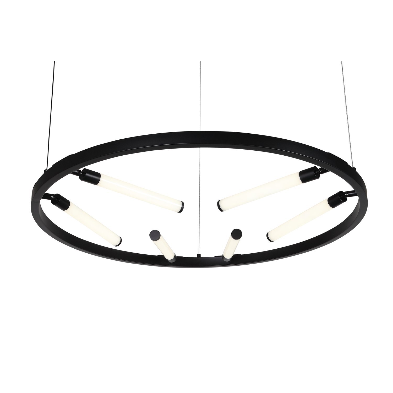 SL393.403.06 Светильник подвесной ST-Luce Черный/Белый LED 6*6W 4000K БИЗАРИА
