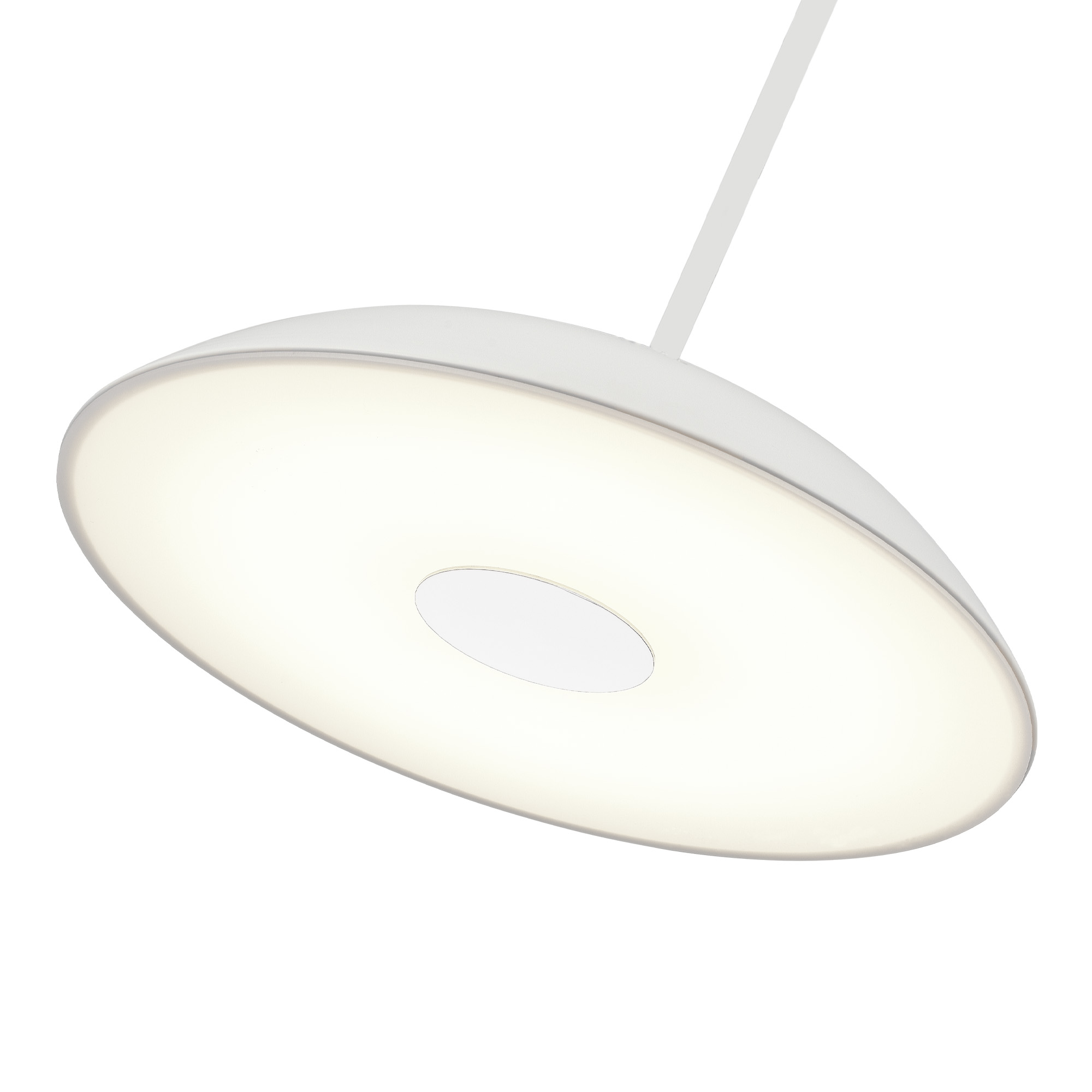 SL6128.503.01 Светильник подвесной ST-Luce Белый/Белый LED 1*24W 3000K ЛИДИА