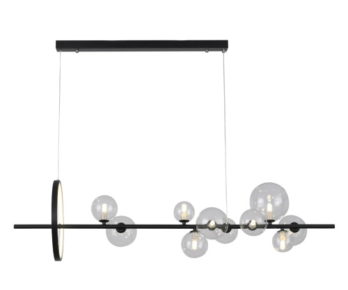 Люстра Kink Light Иона черный G9 50W+Led 17W 09408-10,19