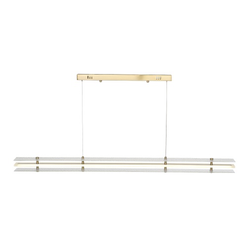 SL6245.223.01 Светильник подвесной ST-Luce золотистый/Прозрачный LED 1*30W 4000K ФЭГИ