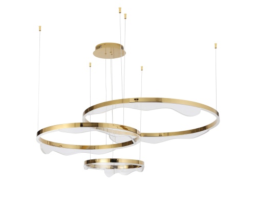 Люстра Kink Light Кастела диммируемый латунь 08263,36P