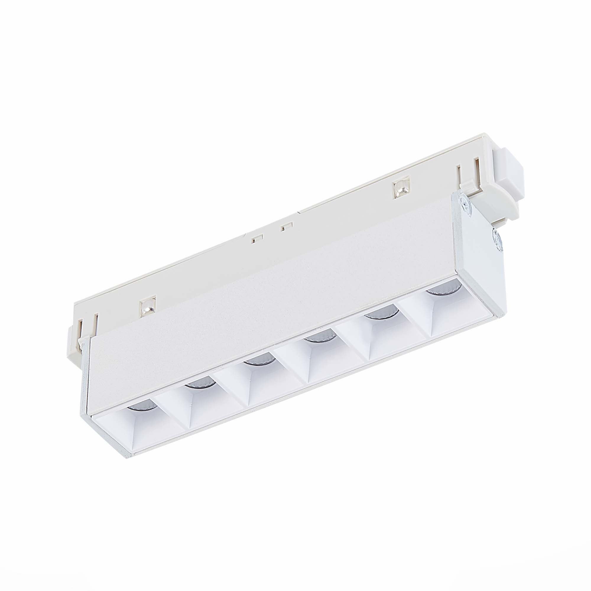 ST361.536.06 Магнитный трековый светильник белый LED 1*6W 3000K 532Lm Ra>80 36° IP20 L115xW22xH44 48 СКАЙЛАЙН 48V