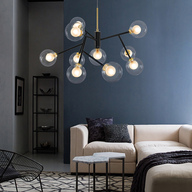 Подвесная люстра PEARL  L5 Grey 101899-26