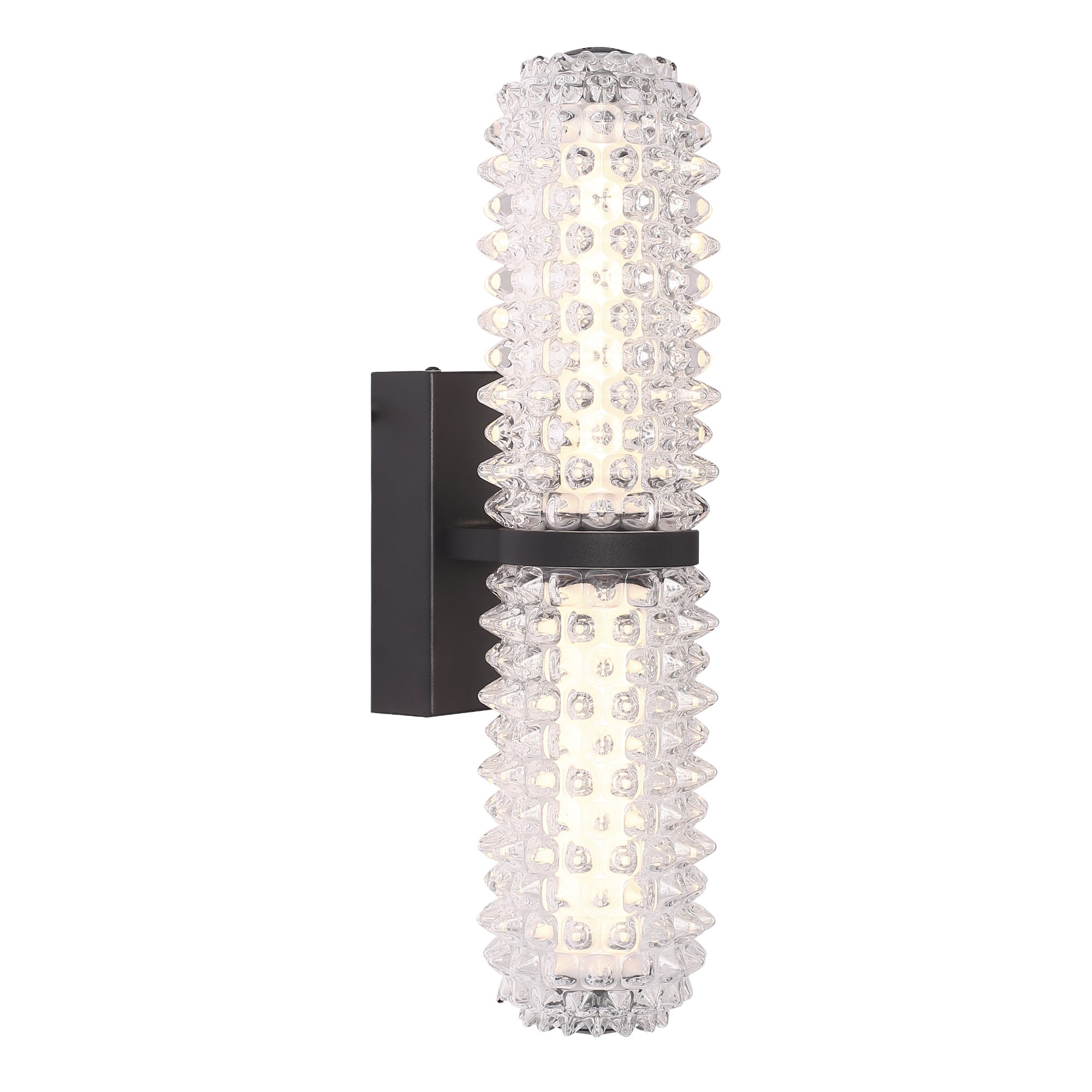 SL6144.401.01 Светильник настенный ST-Luce черный/прозрачный LED 1*11W 4000K САГУАРО