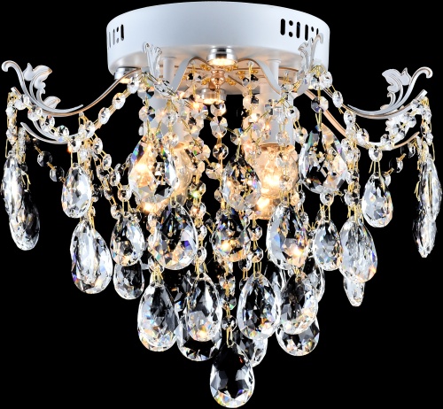 XE4037/4 WH+GOLD+LED Люстра AMLighting (4037/4+4) (1)