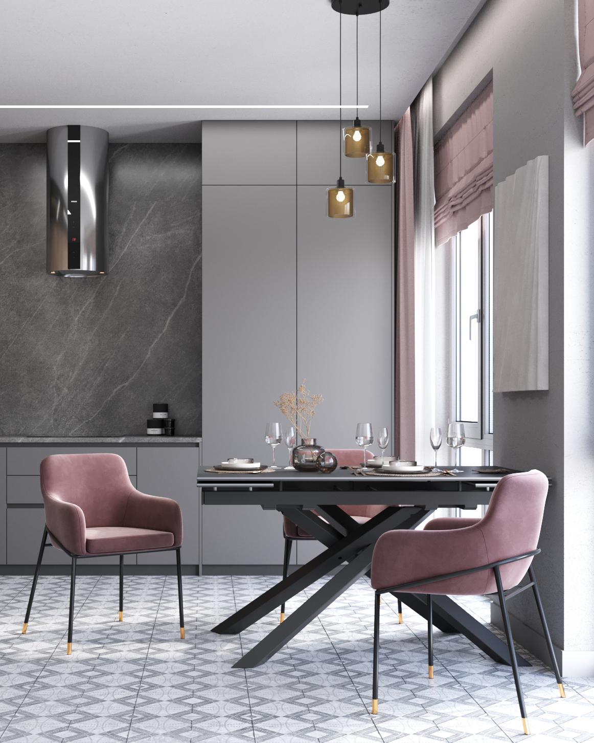 Подвесной светильник Moderli V2871-3P Brizzi