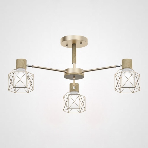 Потолочная люстра CORF B3 Champagne 3 lamps 189486-26
