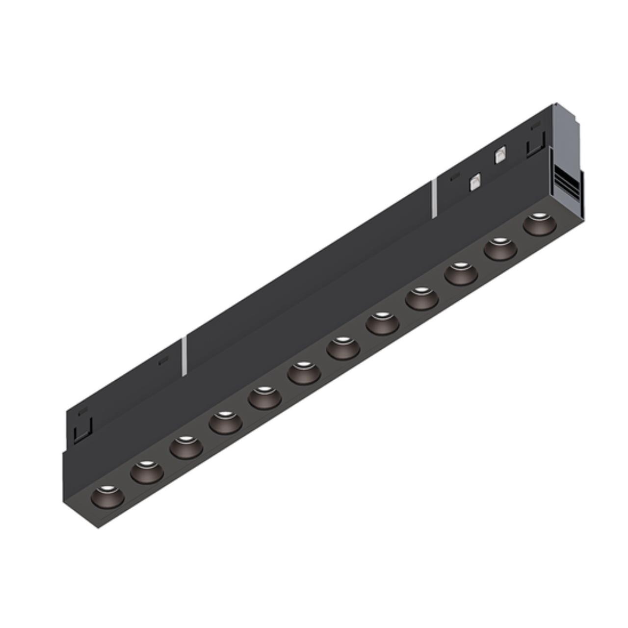 Магнитный трековый светильник Arte lamp A5744PL-1BK СВЕТИЛЬНИК ПОТОЛОЧНЫЙ EXPERT 48В 12Вт макс 600Лм 2700-6000К 90+ 24° smart