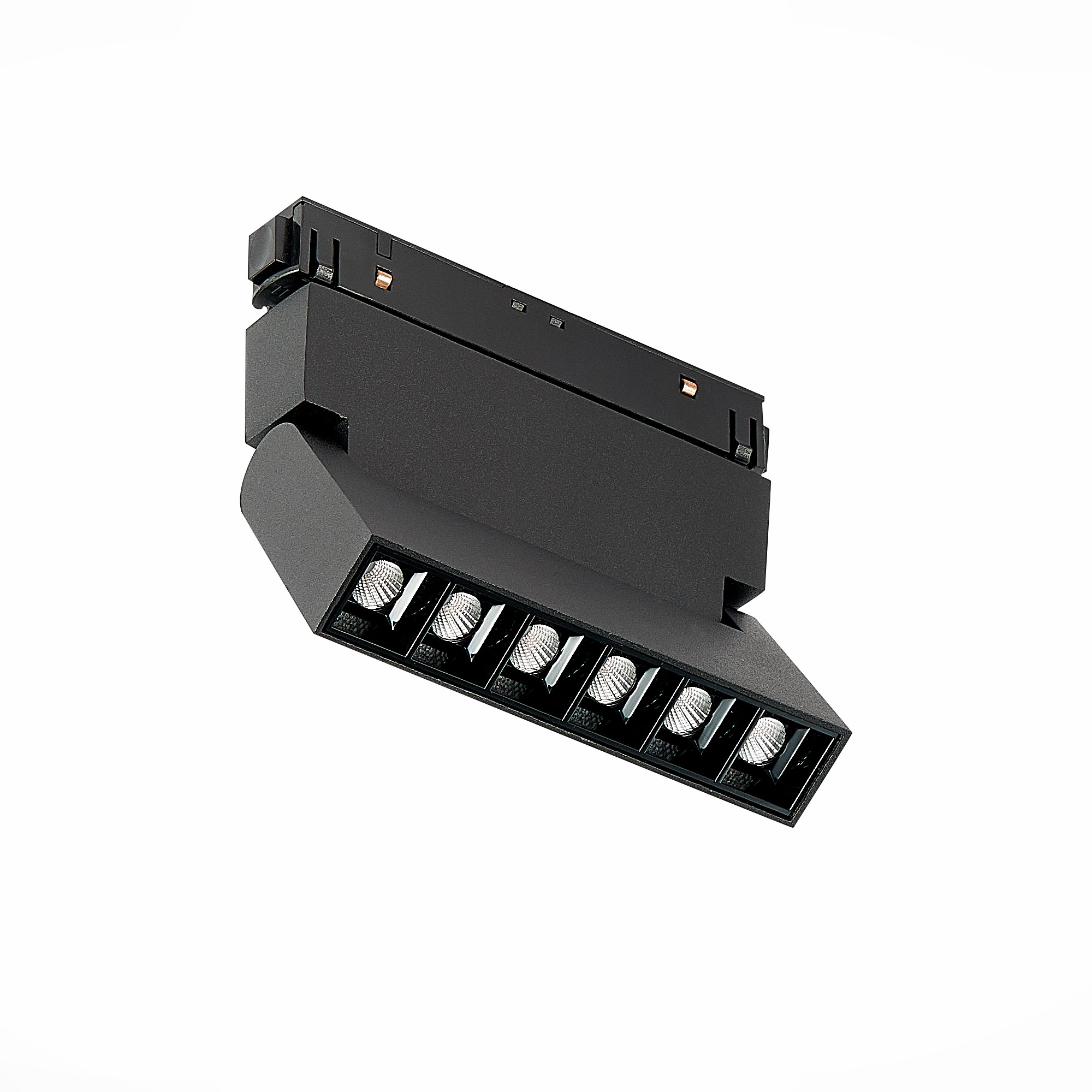 ST364.446.06 Магнитный трековый светильник Черный LED 1*6W 4000K 532Lm Ra>80 36° IP20 L120xW22xH108 СКАЙЛАЙН 48V