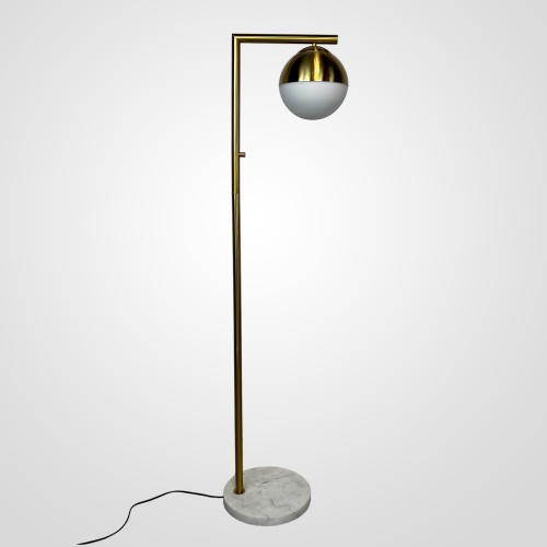 Торшер Geneva Single Glass Globe Floor Lamp 85499-22