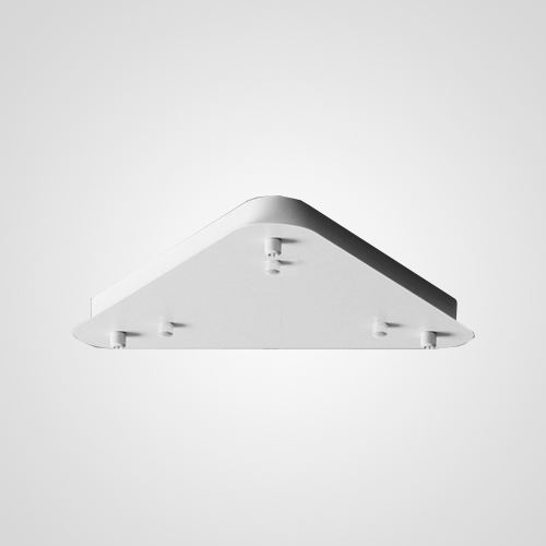 Потолочное крепление из металла треугольной формы CEILING MOUNT 7 white 212758-26