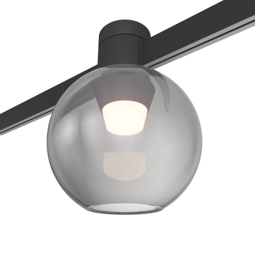 ST819.406.03 Магнитный трековый светильник FARM Черный LED 1*3W 3000K 89Lm Ra90 120 IP20 D85xH115 24 ФАРМ