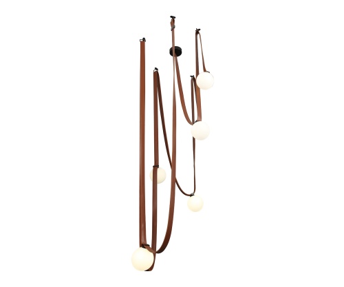 Люстра Kink Light Клиф коричневый E14 5*40W 07682-5,04