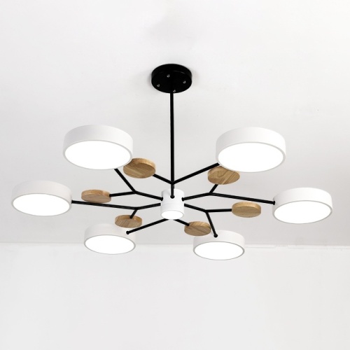 Люстра на штанге MEADE 7 lamps White 207863-26