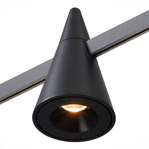 ST813.446.05 Магнитный трековый светильник FARM Черный LED 1*5W 4000K 325Lm Ra90 60 IP20 D70xH115 2 ФАРМ