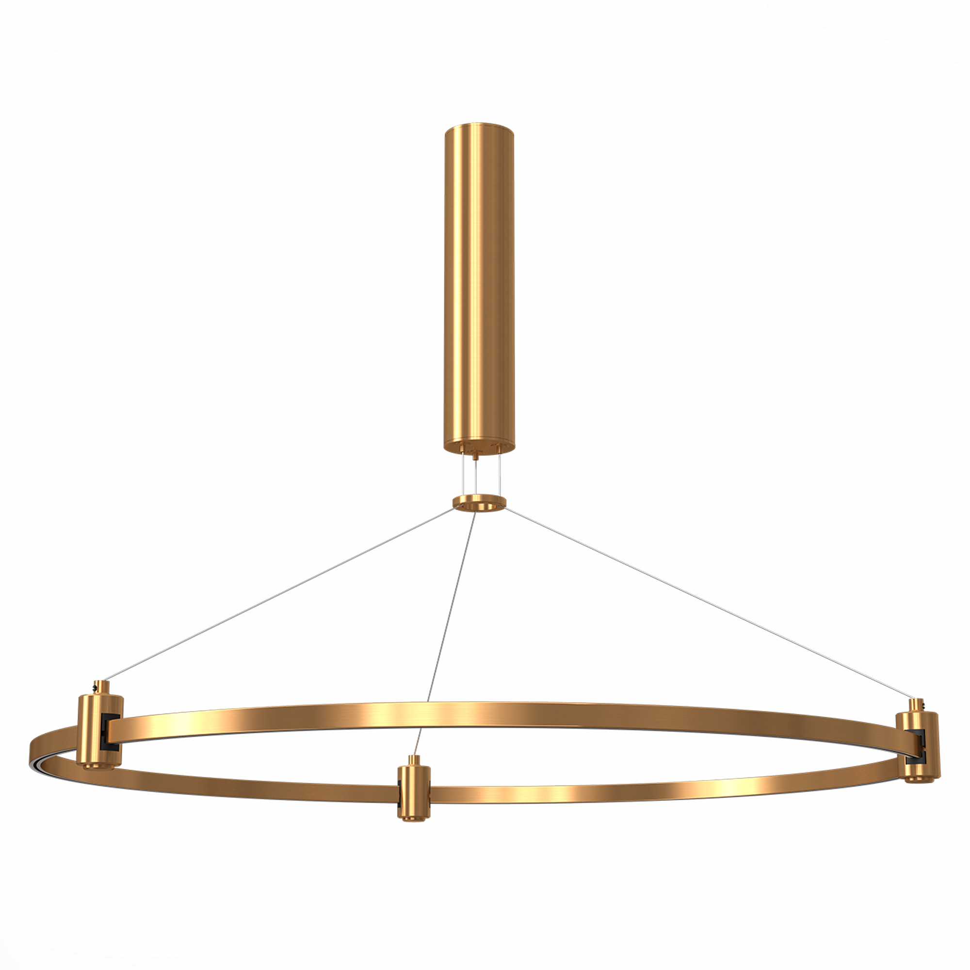 ST025.213.00 Шинопровод-кольцо FARM с подвесами и основанием под блок питания ST-Luce Золотистый ФАРМ