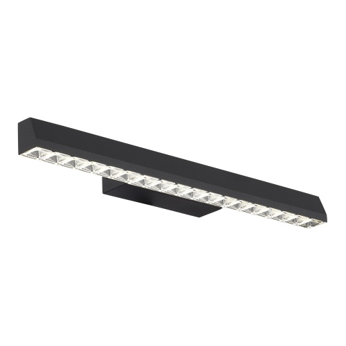 SL1018.401.01 Светильник настенный ST-Luce черный/прозрачный LED 1*11W 4000K ЭВКЛИДИК