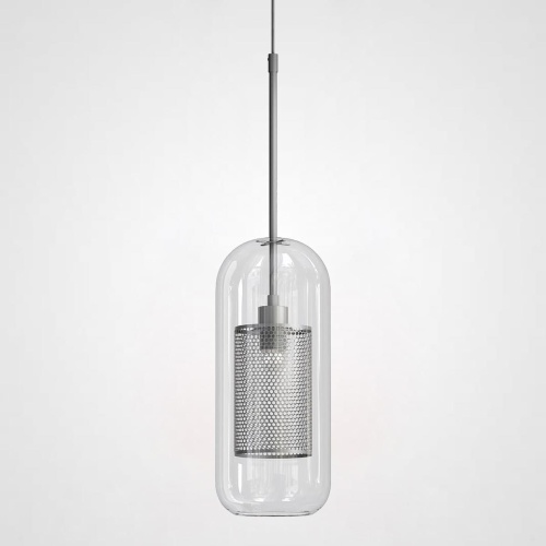 Подвесной светильник CATCH F cylinder silver D12 186720-26