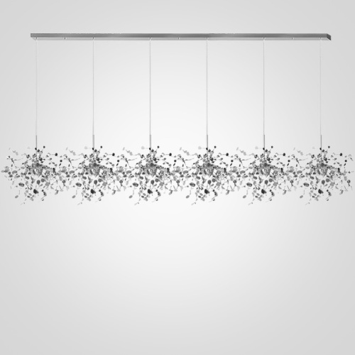 Подвесной светильник Tezani Argent Suspension Linear 6L 210 177954-22
