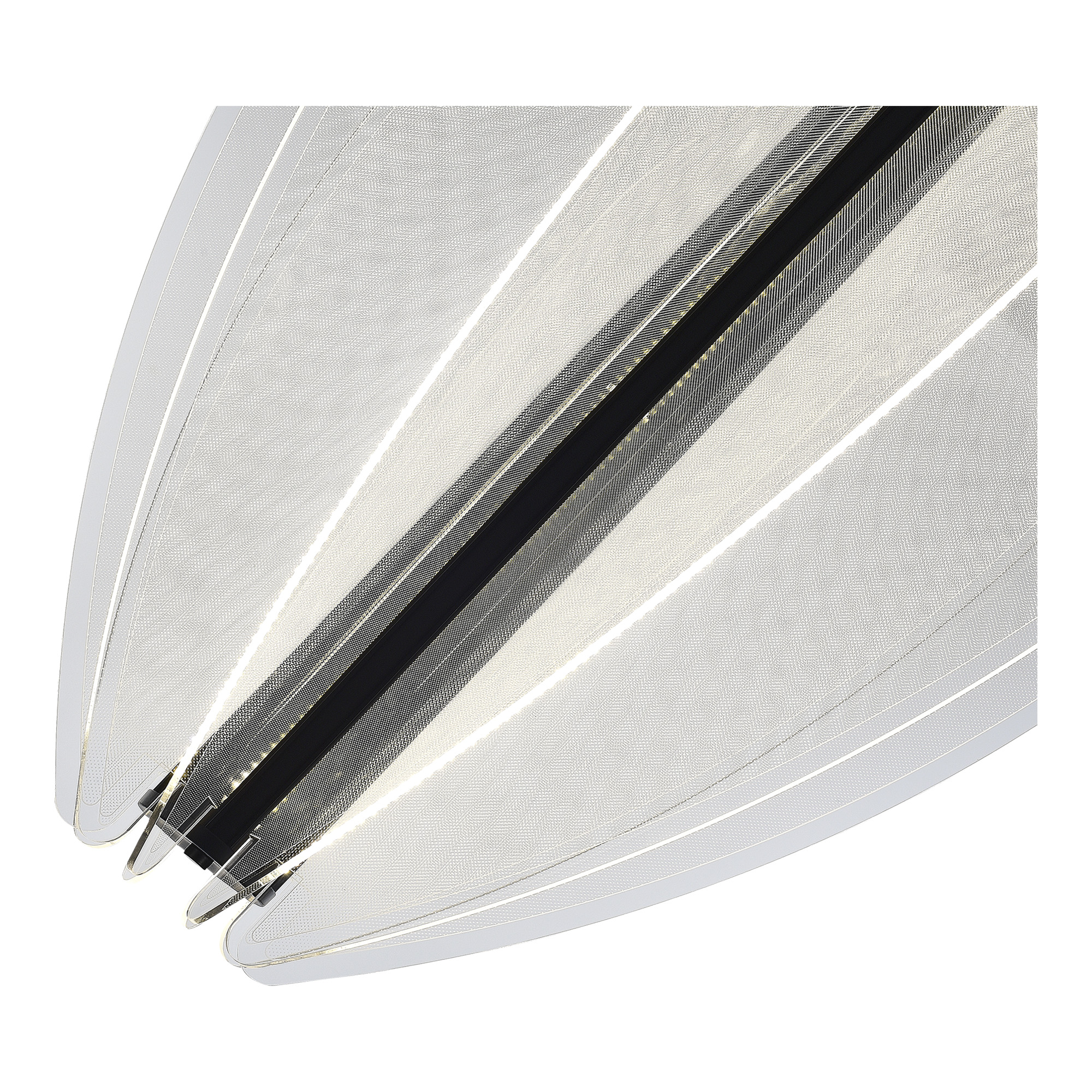 SL6509.413.01 Светильник подвесной ST-Luce Черный/Прозрачный LED 1*75W 4000K ФЕЗАЛЕ