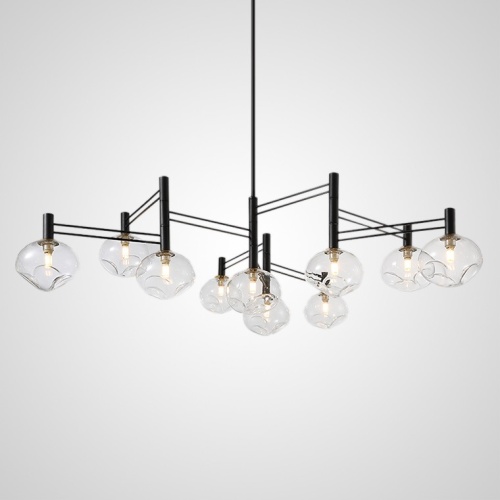 Люстра на штанге TEMPER L10 Black 229048-26