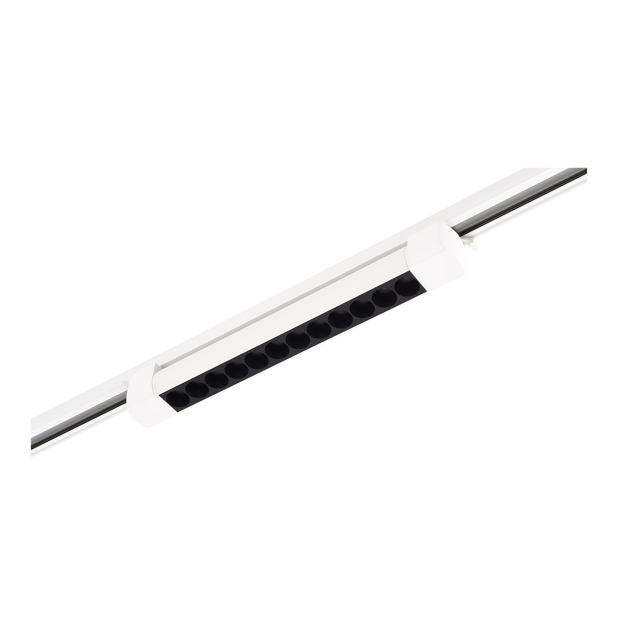 ST367.536.10 Св-к трек. Белый LED 1*10W 3000K 875Lm Ra90 24 IP20 L387xW49xH54 170-240VV БЭЙС