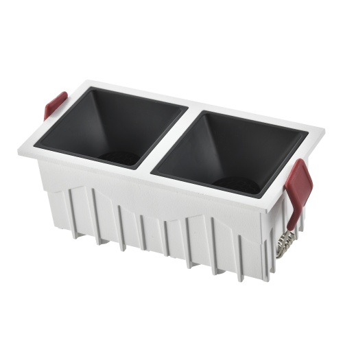 ST757.448.20 Св-к встр. Белый LED 2*10W 4000K 1400Lm Ra >90 60° IP20 L65xW126xH52 85-265V Встраиваемые светильники