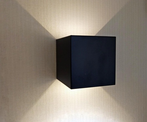 Светильник Kink Light Куб черный IP65 Led 6W 08585,19(3000K)