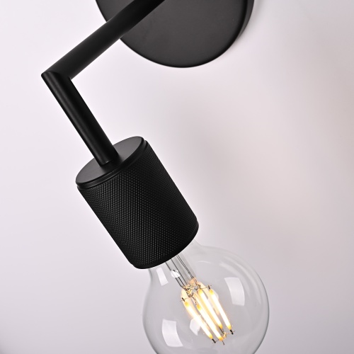 Бра RH Utilitaire Single Sconce Black 123284-22